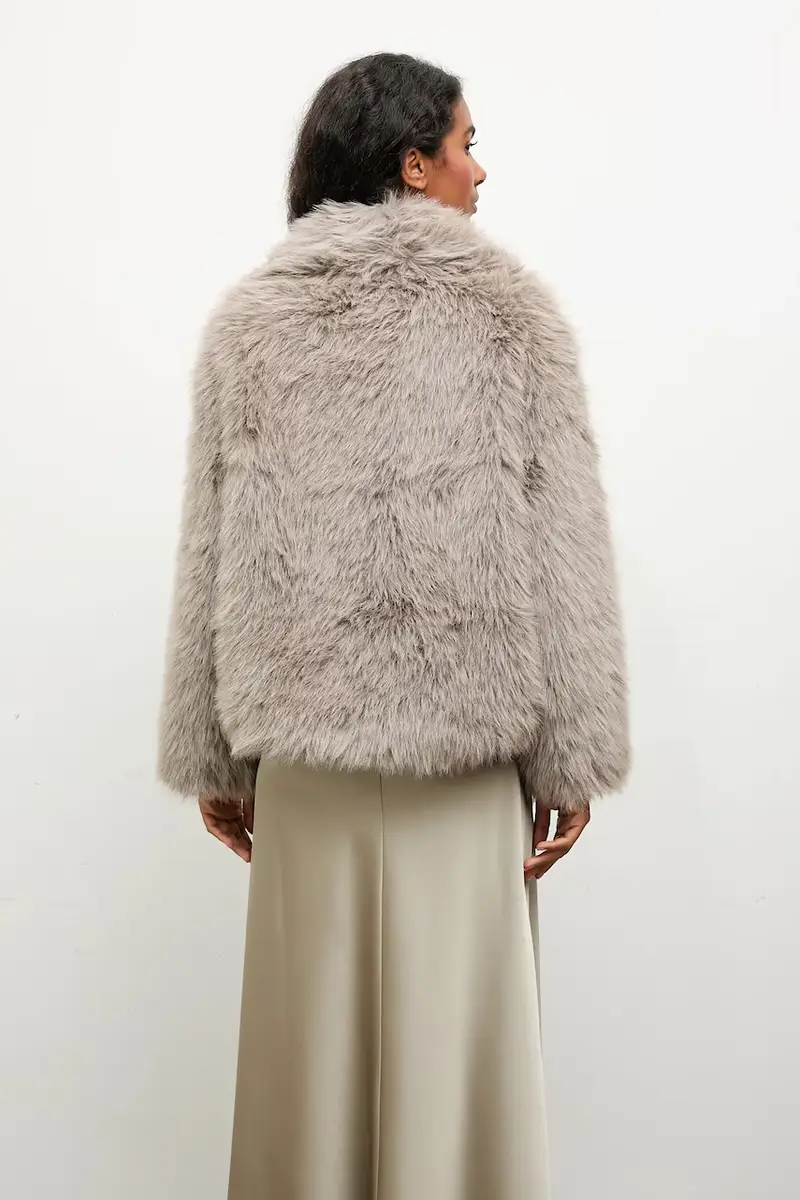 giacca colore grigio miniatura 3