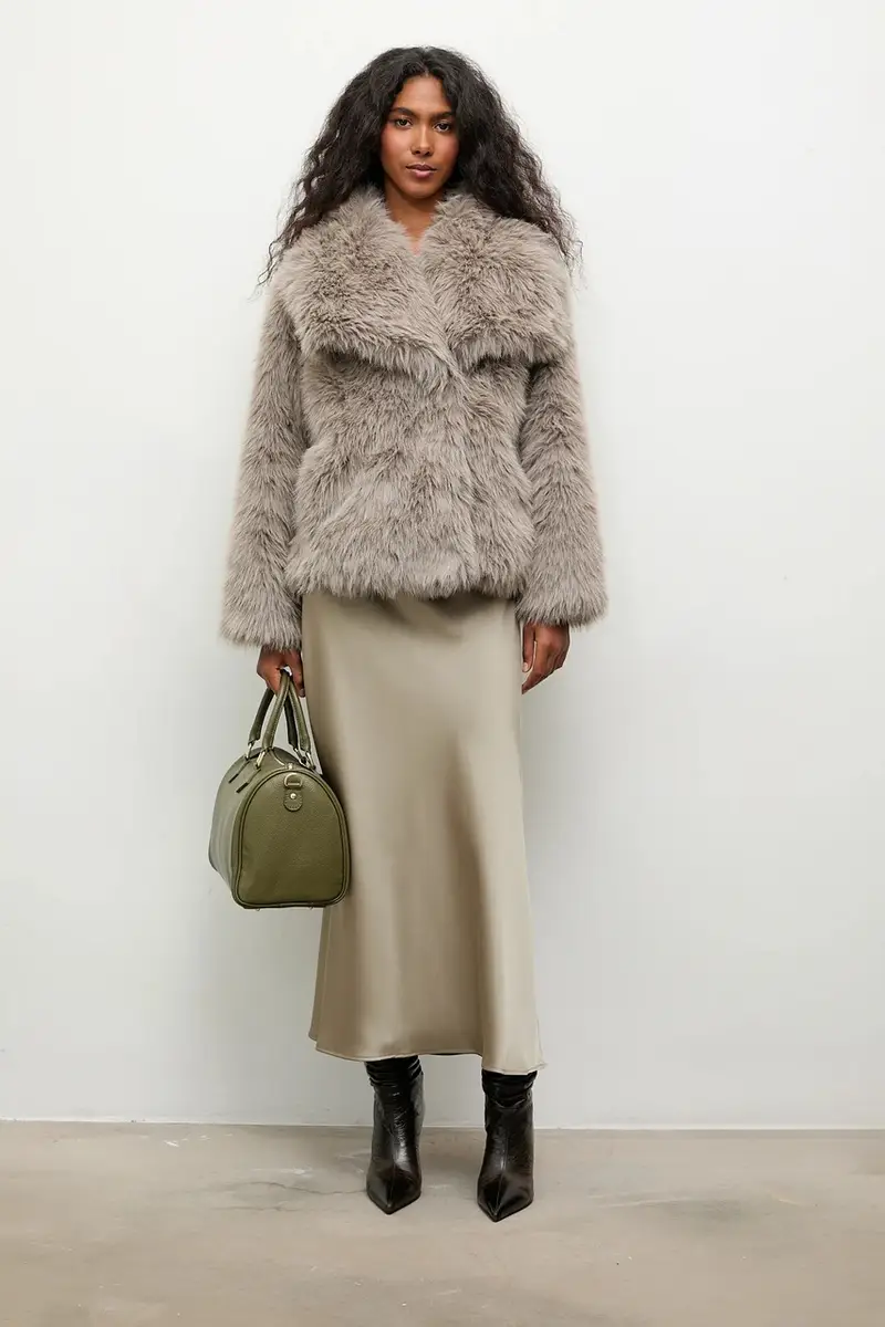 giacca colore grigio miniatura 5