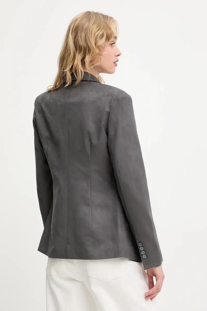 giacca colore grigio miniatura 4