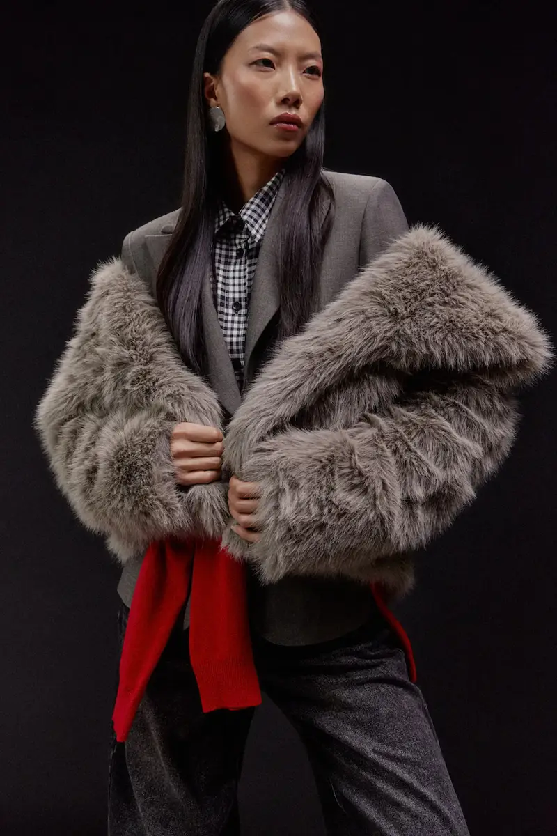 giacca colore grigio