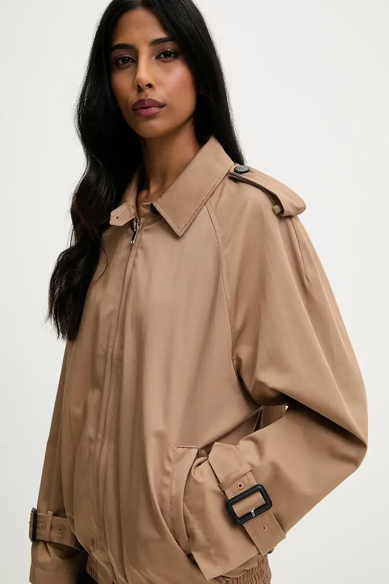 giacca colore marrone miniatura 4