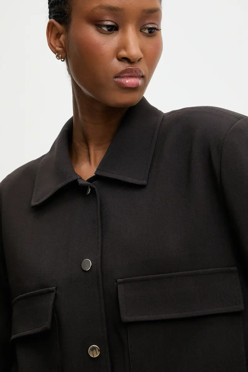 giacca colore marrone miniatura 4