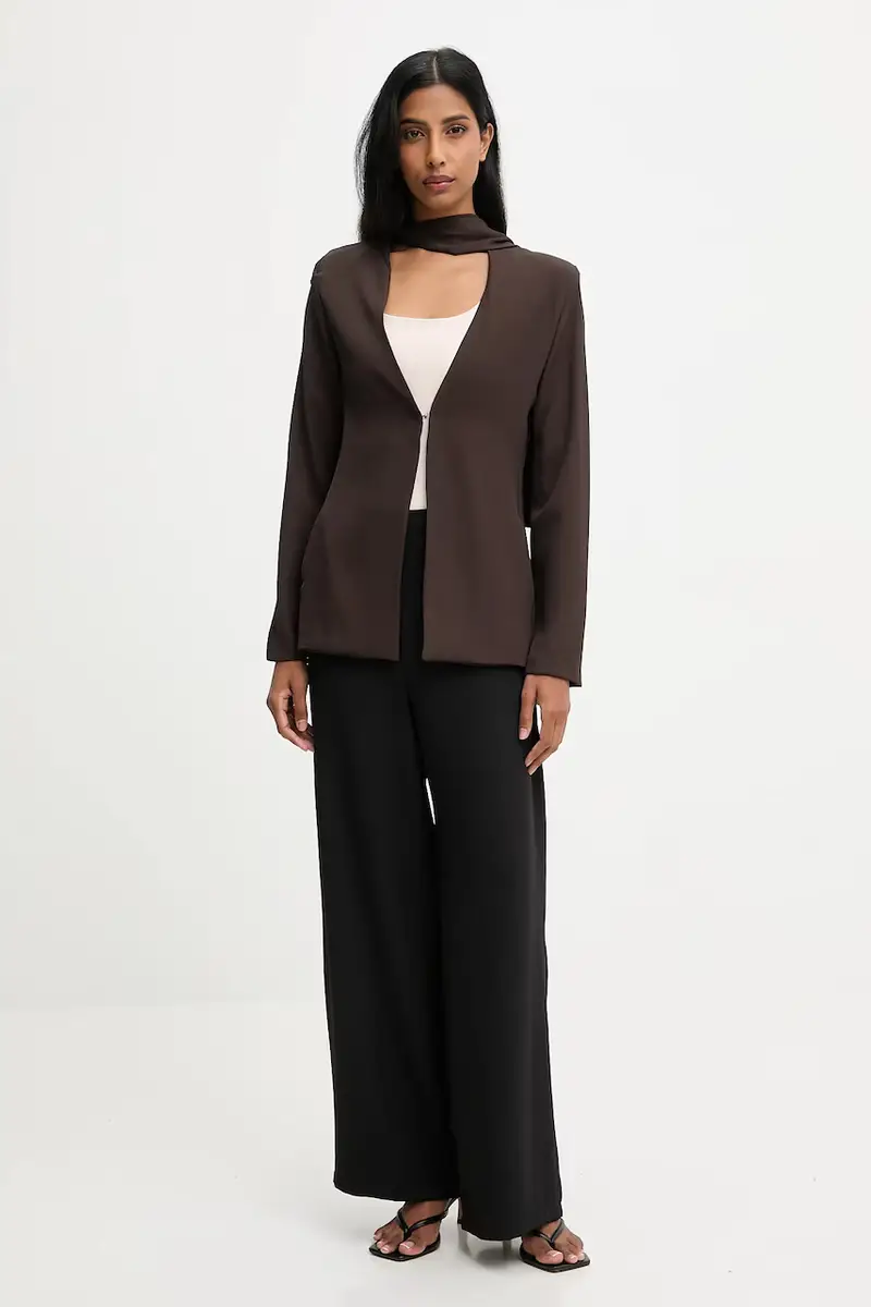 giacca colore marrone miniatura 2