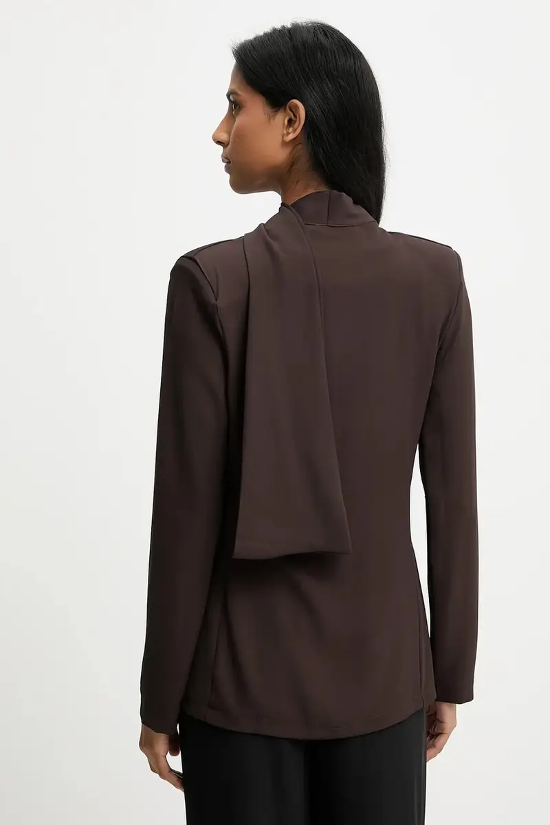 giacca colore marrone miniatura 3