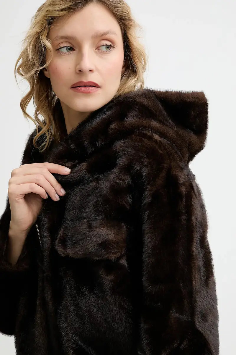 giacca colore marrone miniatura 5