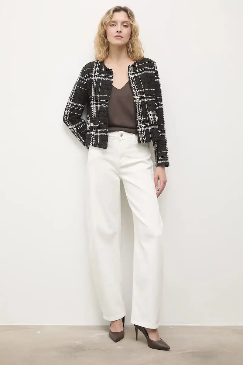 giacca colore marrone miniatura 2