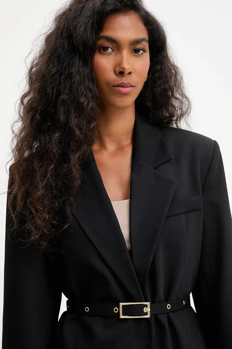 giacca colore nero miniatura 5