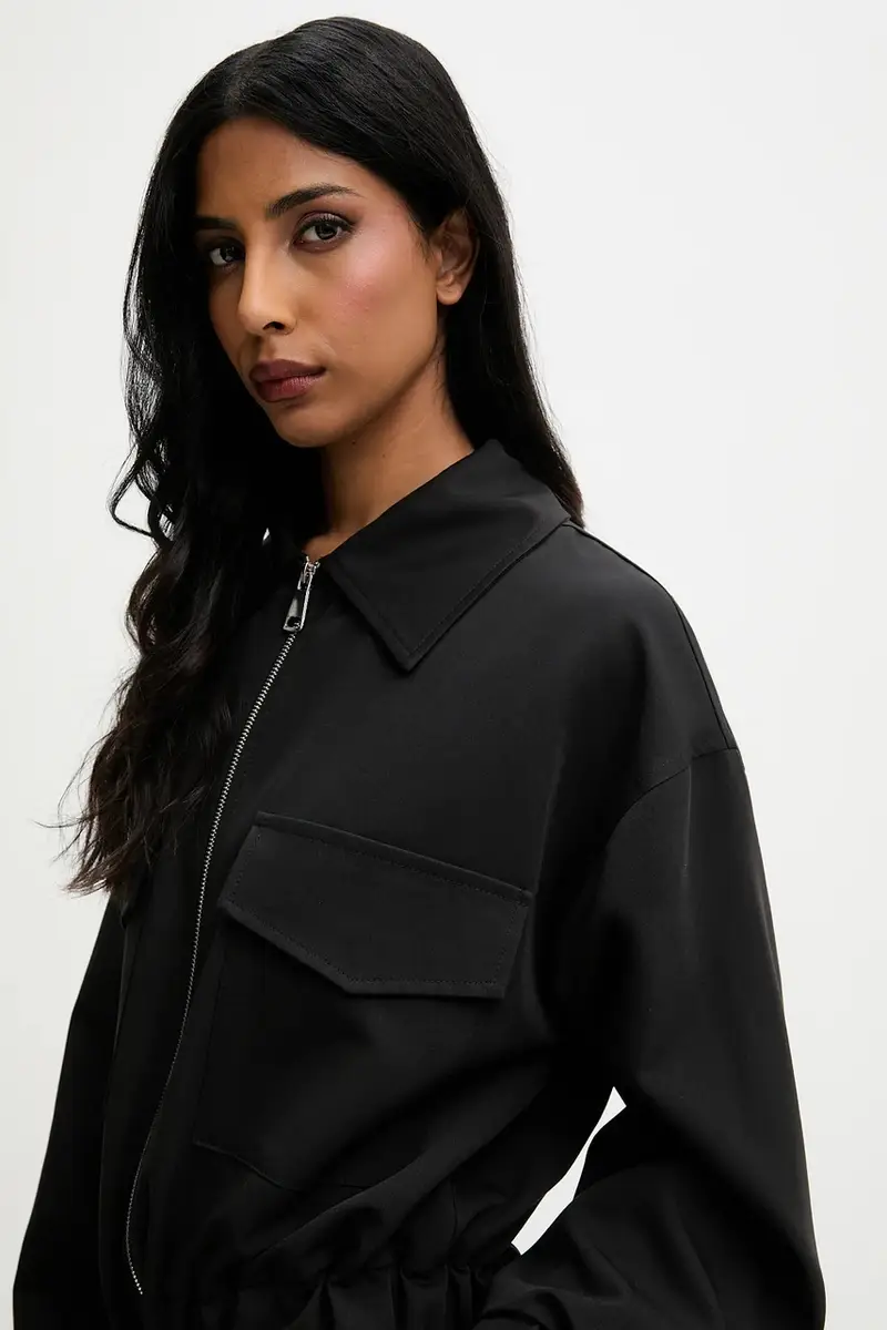 giacca colore nero miniatura 4