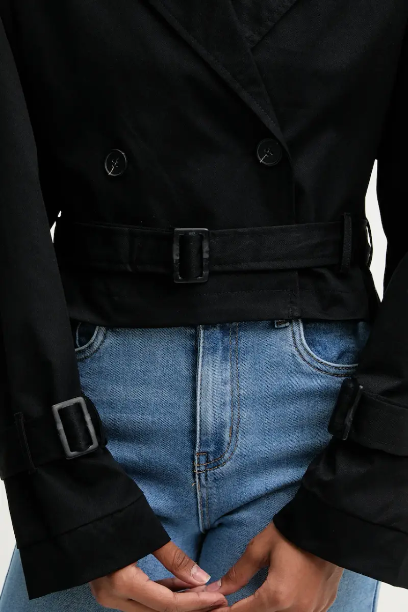 giacca colore nero miniatura 5