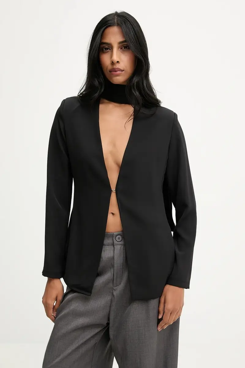 giacca colore nero miniatura 4