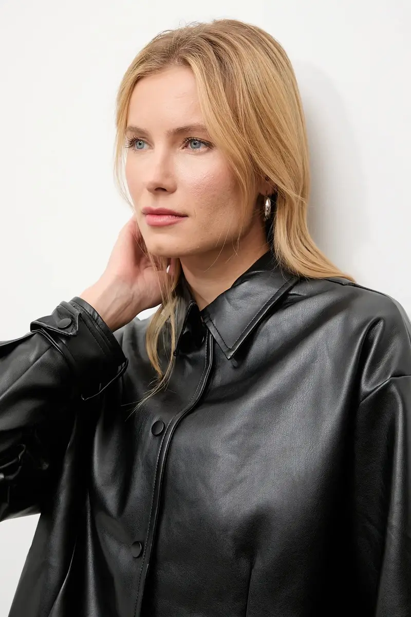 giacca colore nero miniatura 5