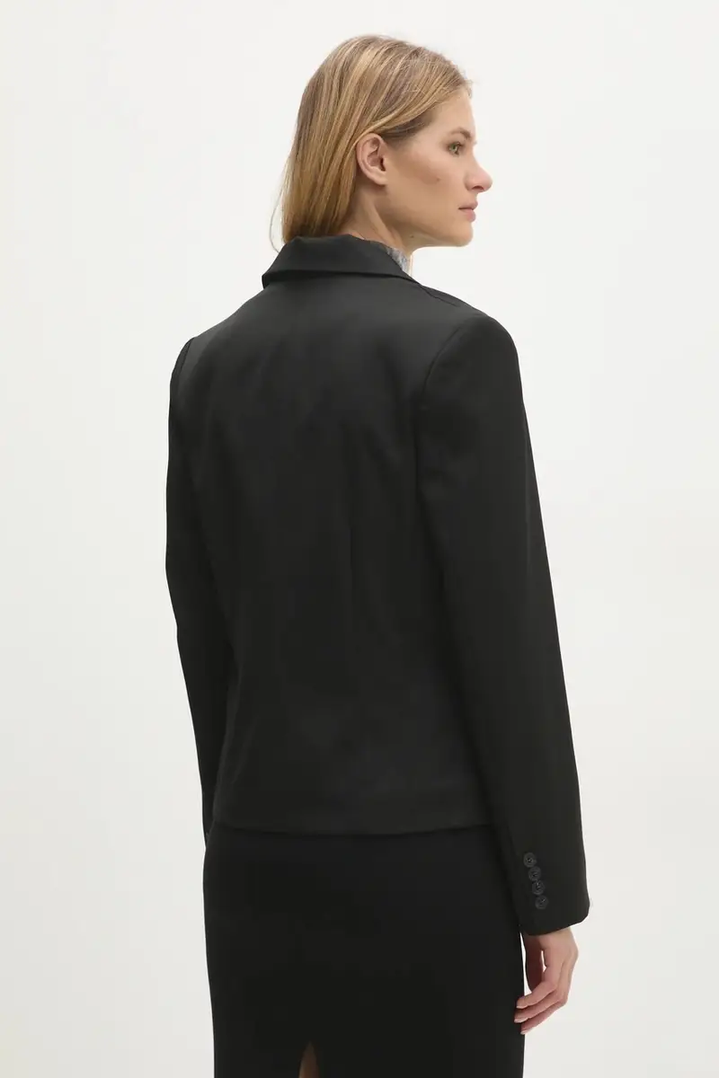 giacca colore nero miniatura 3