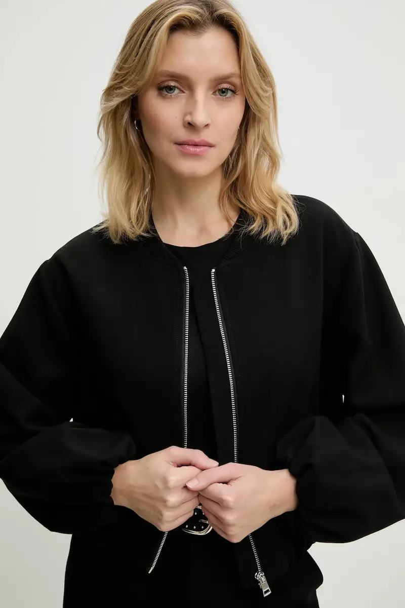 giacca colore nero miniatura 4