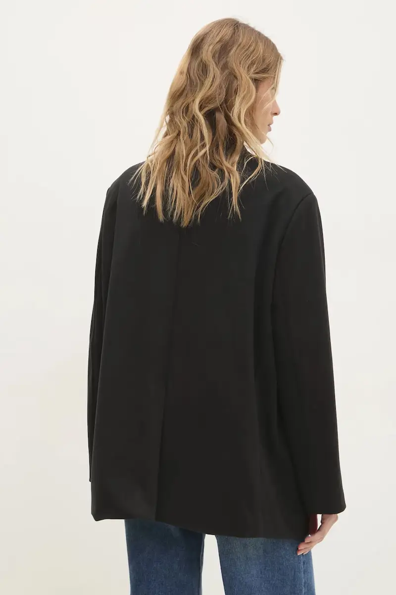 giacca colore nero miniatura 3