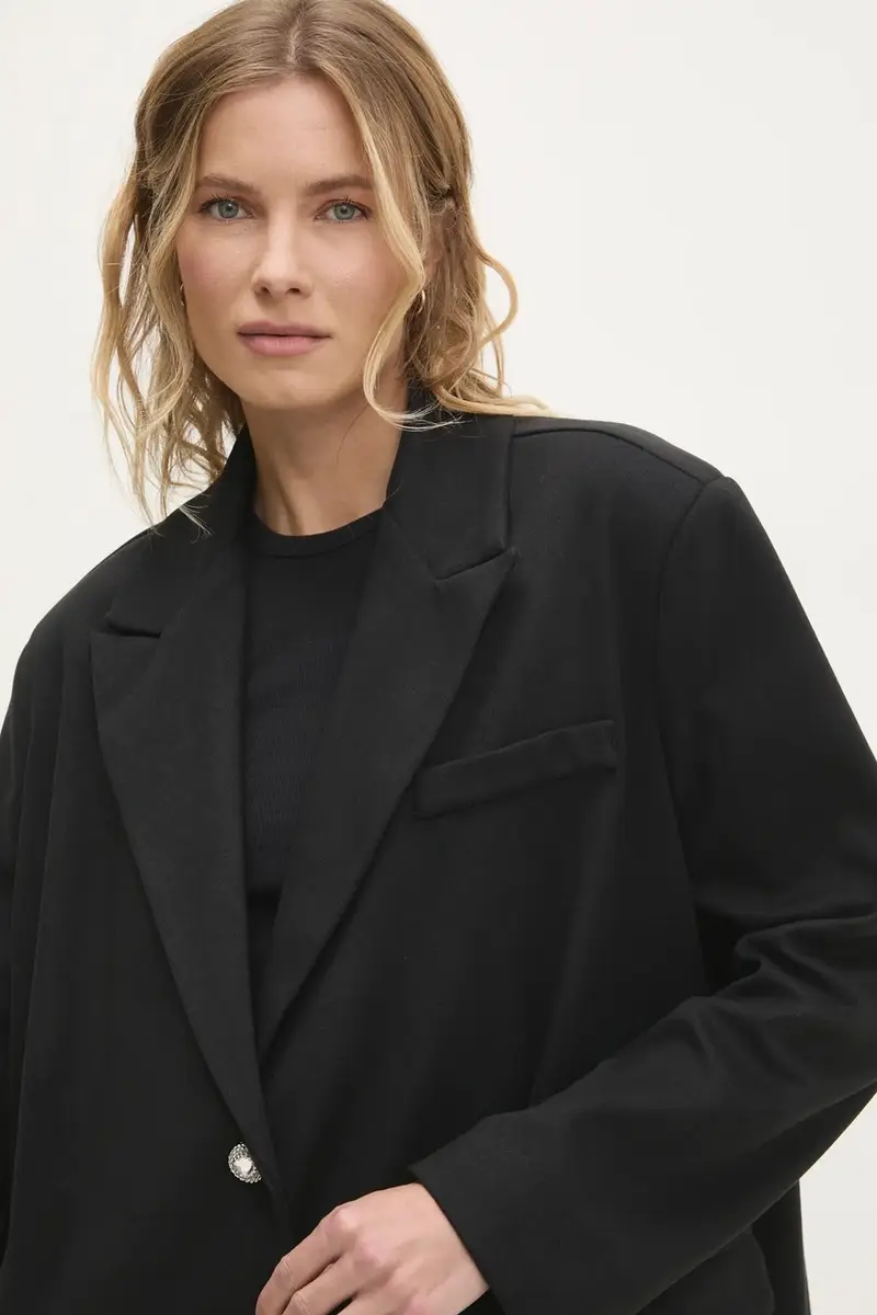 giacca colore nero miniatura 4