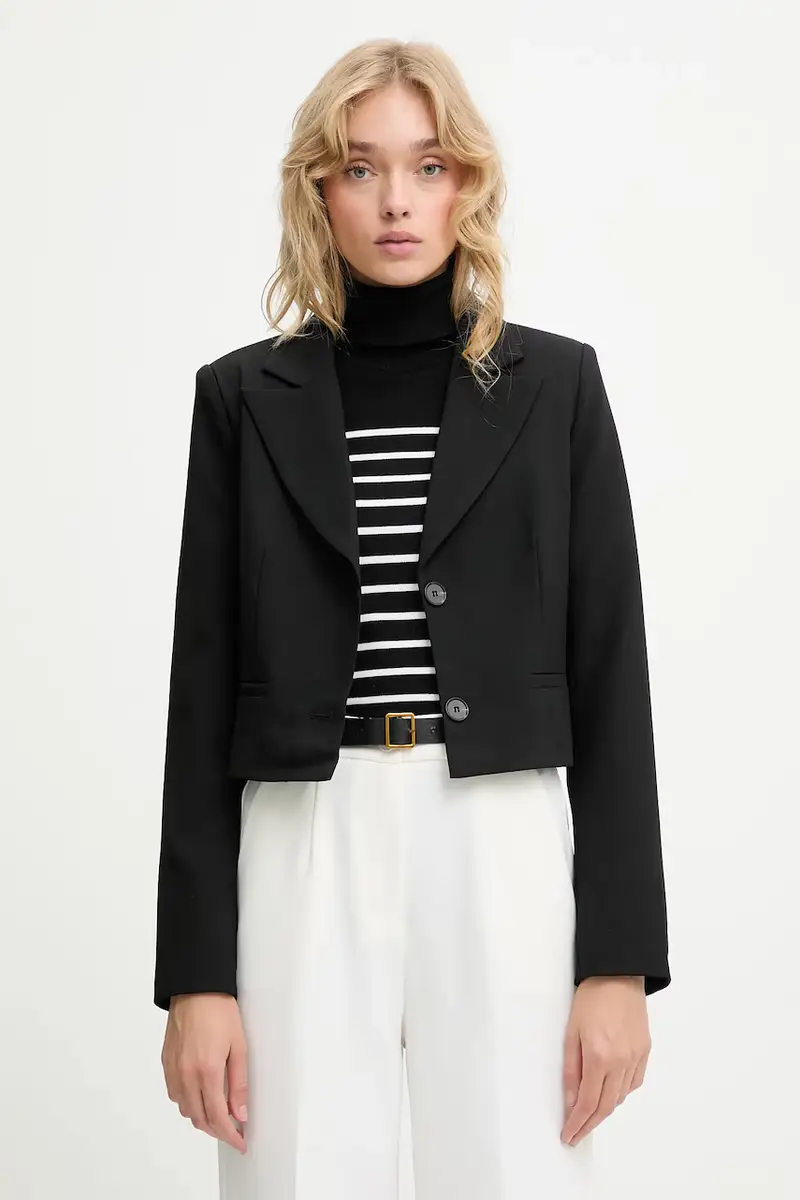 giacca colore nero miniatura 4