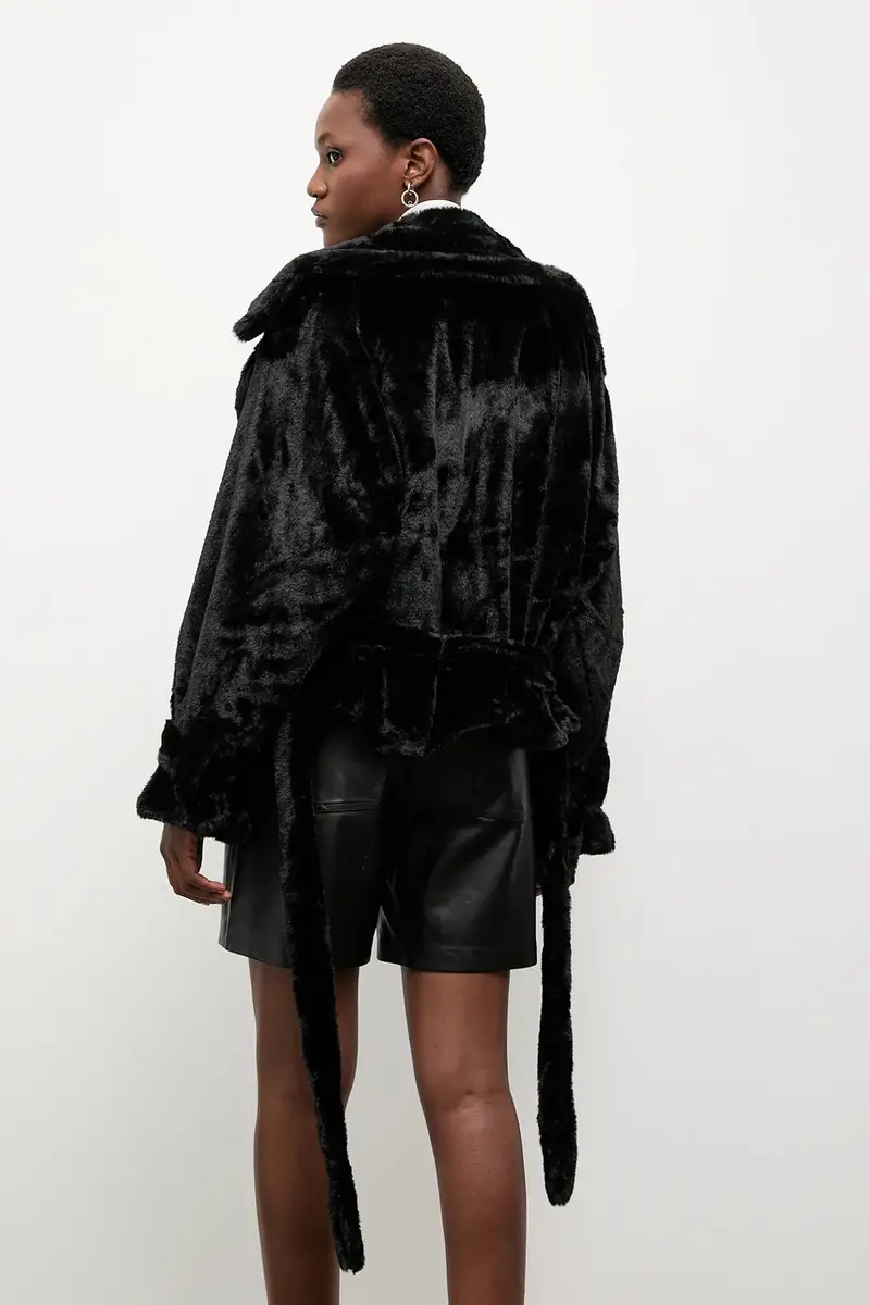 giacca colore nero miniatura 3