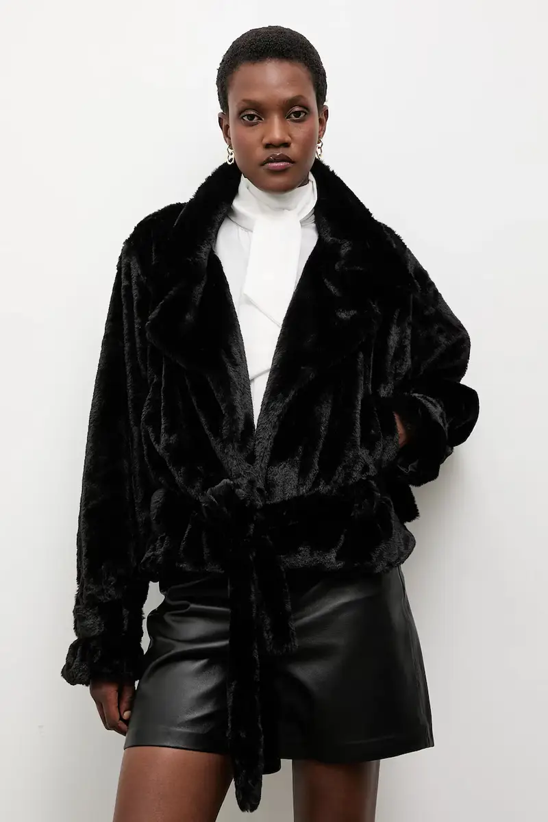 giacca colore nero miniatura 4