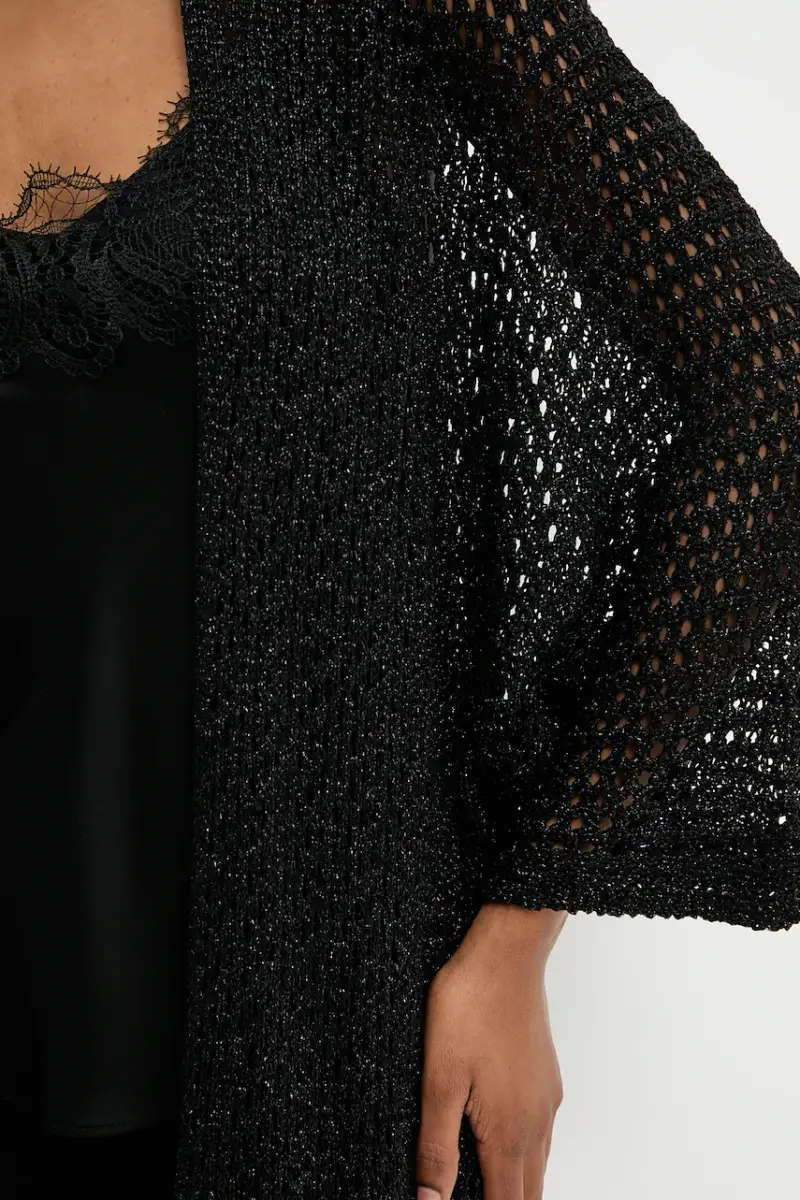 giacca colore nero miniatura 5