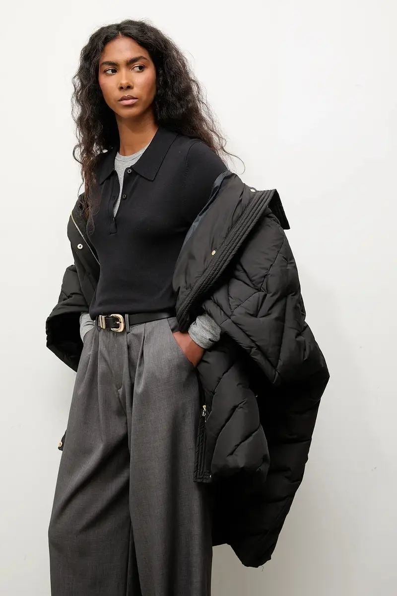 giacca colore nero miniatura 5