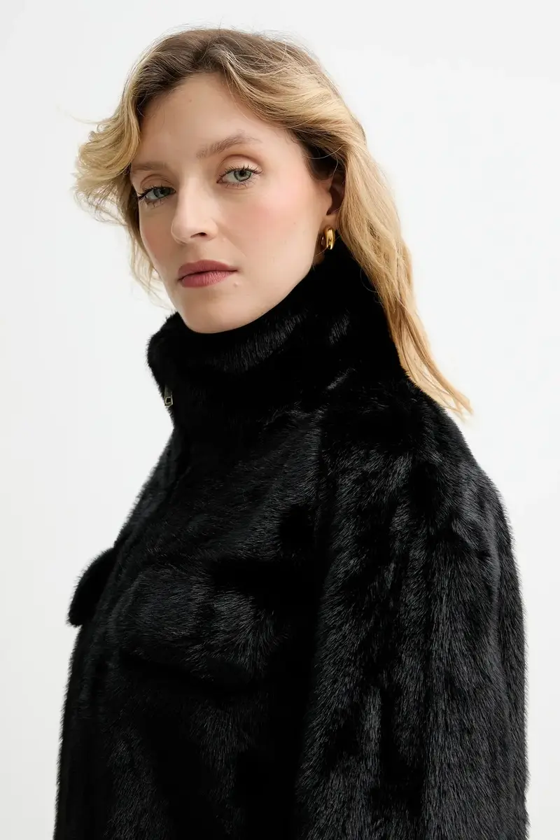 giacca colore nero miniatura 4