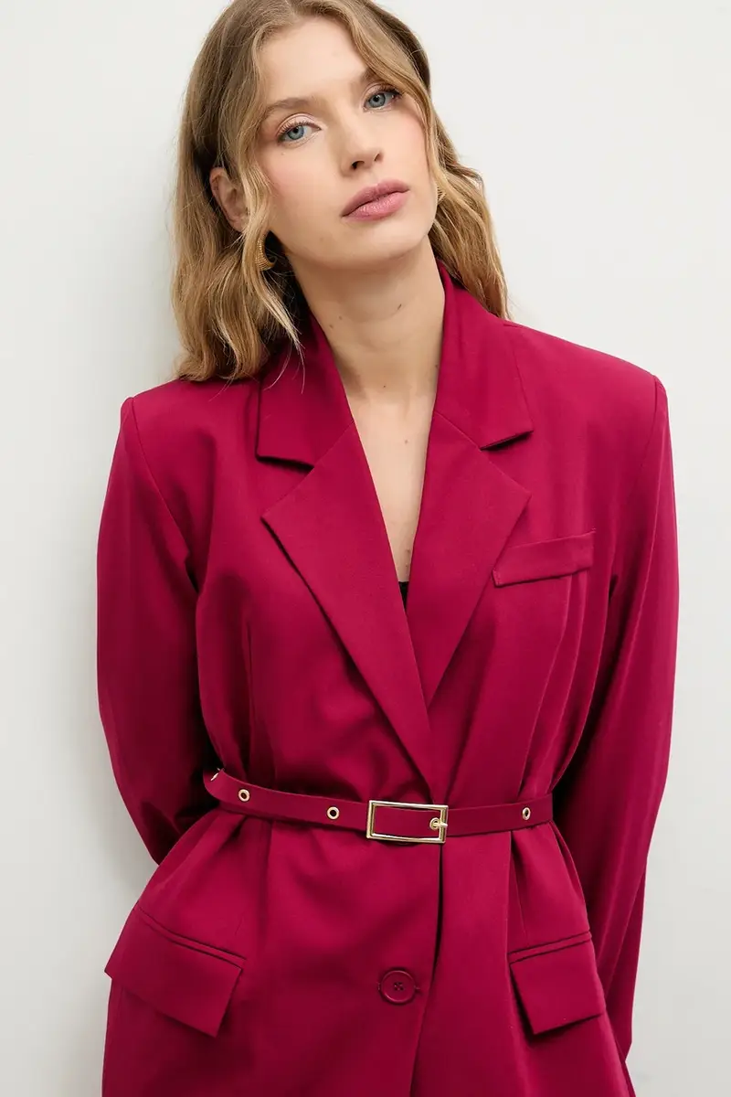 giacca colore rosa miniatura 4