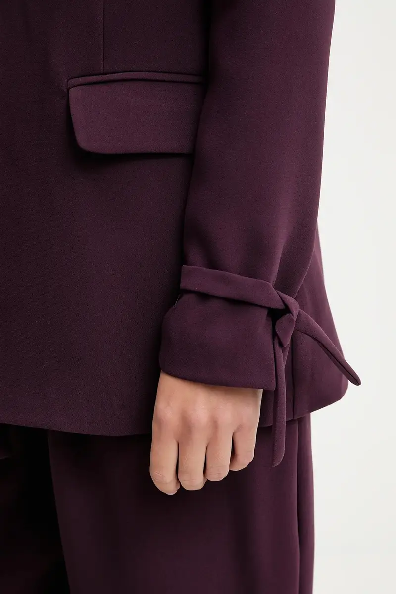 giacca colore violetto miniatura 5