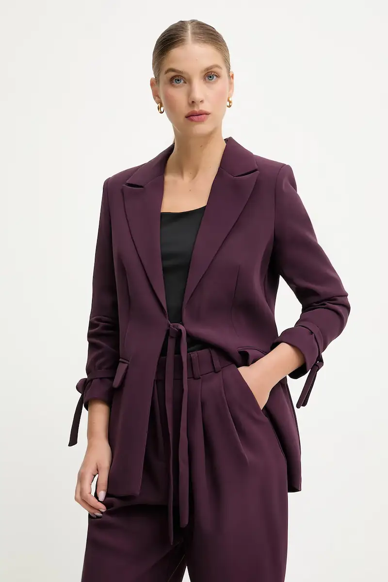 giacca colore violetto