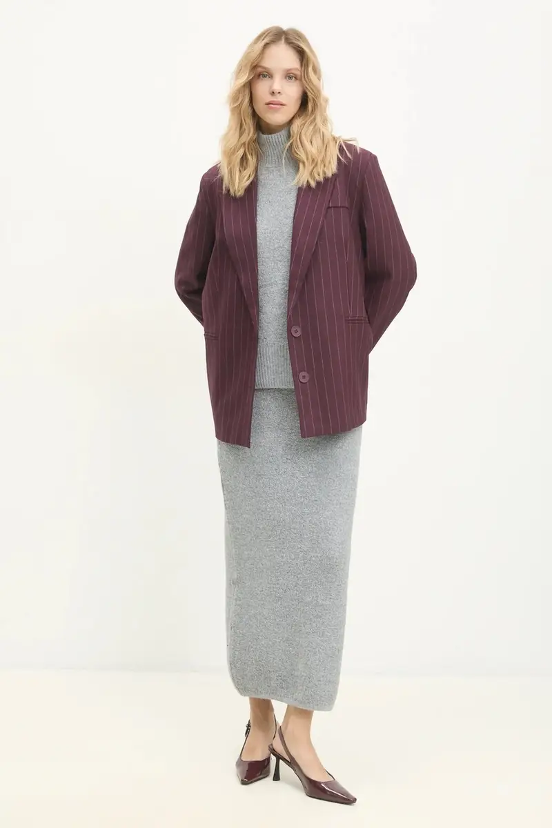 giacca colore violetto miniatura 2