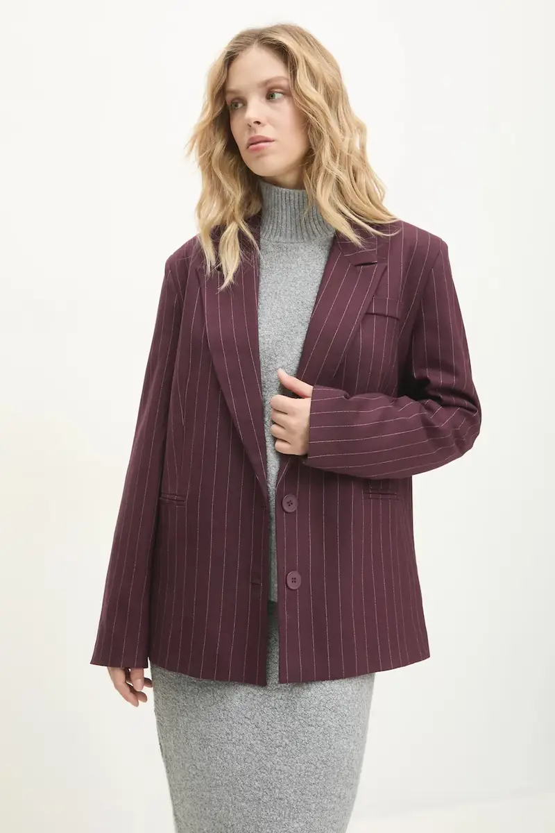 giacca colore violetto