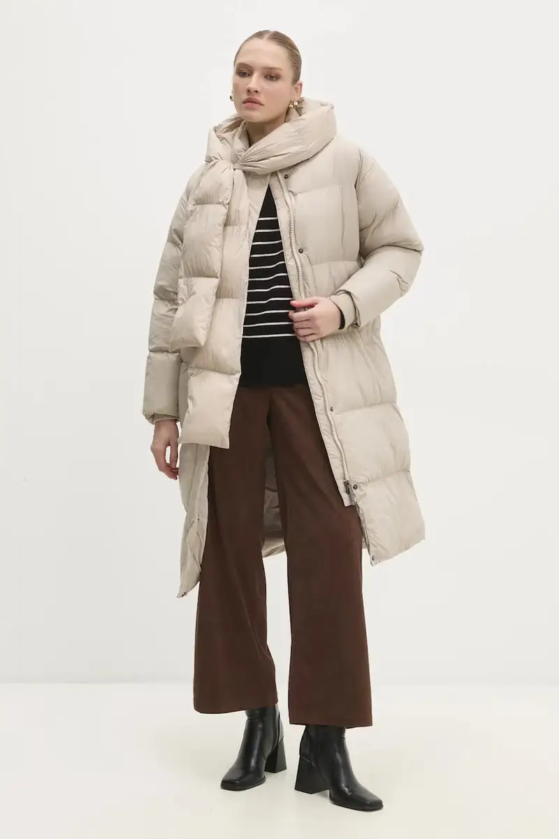 giacca donna colore beige miniatura 2