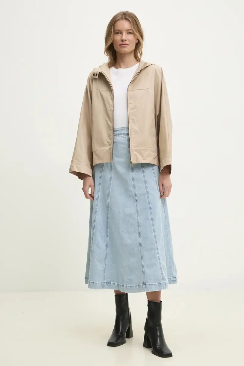 giacca donna colore beige miniatura 2