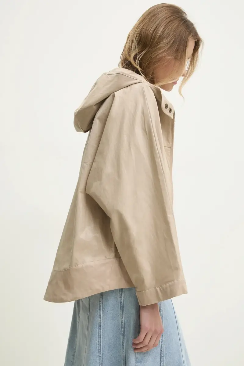 giacca donna colore beige miniatura 4