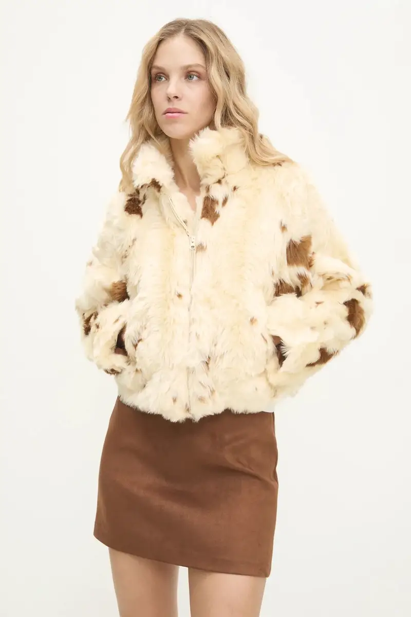 giacca donna colore beige miniatura 4