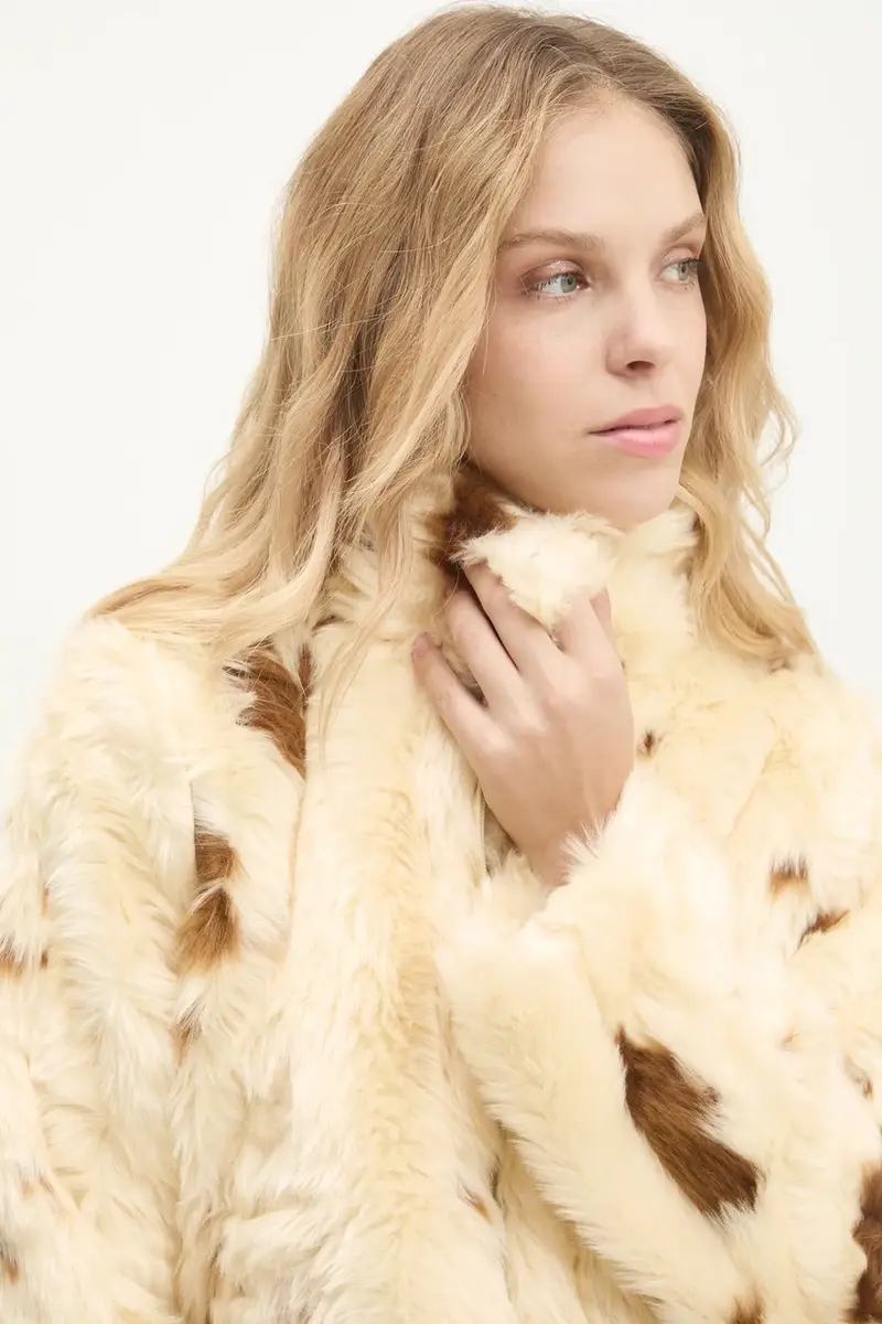 giacca donna colore beige miniatura 5