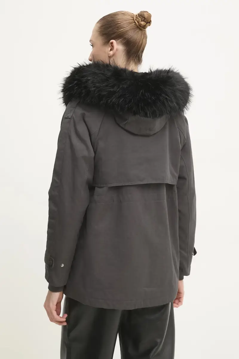 giacca donna colore grigio miniatura 3