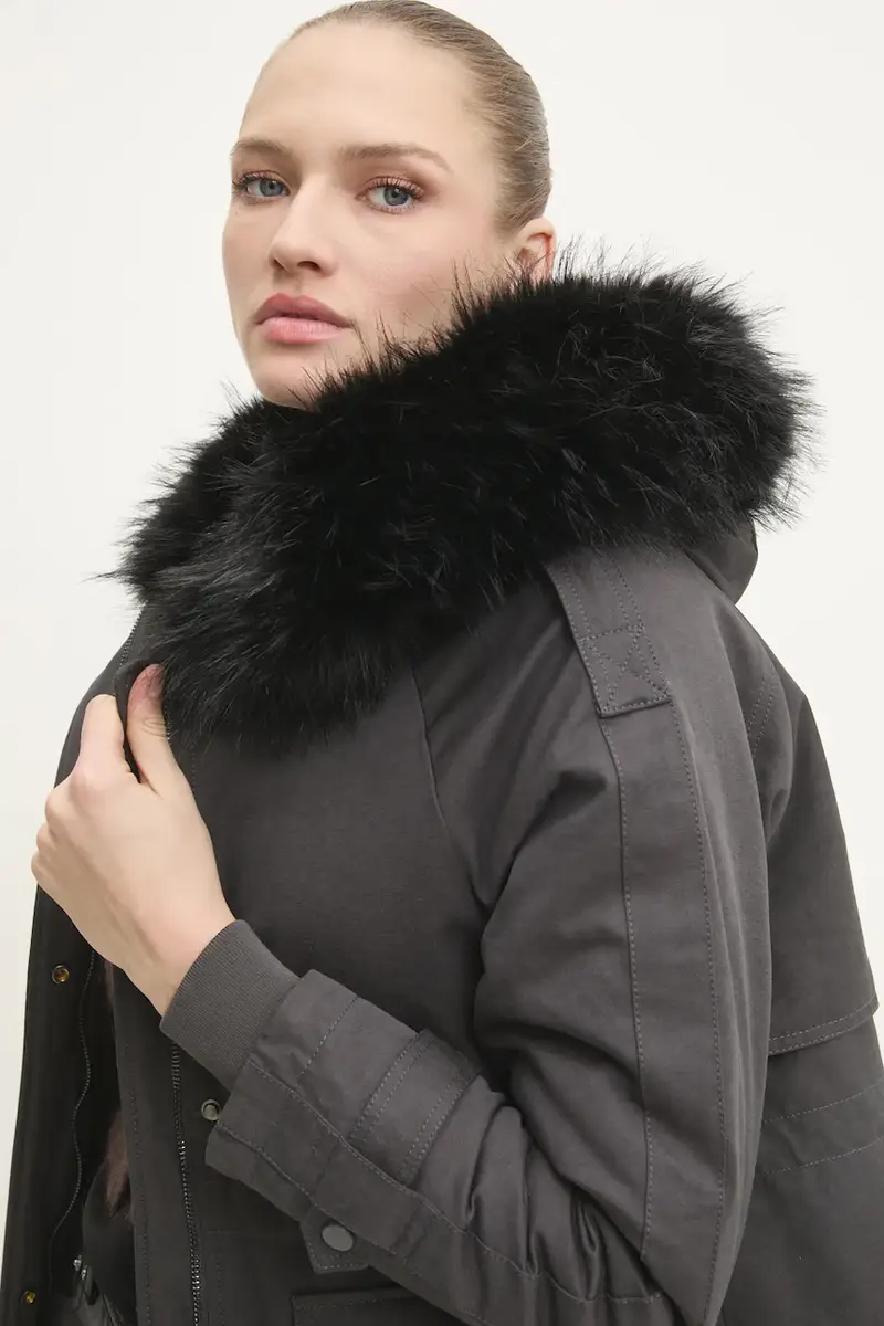 giacca donna colore grigio miniatura 4