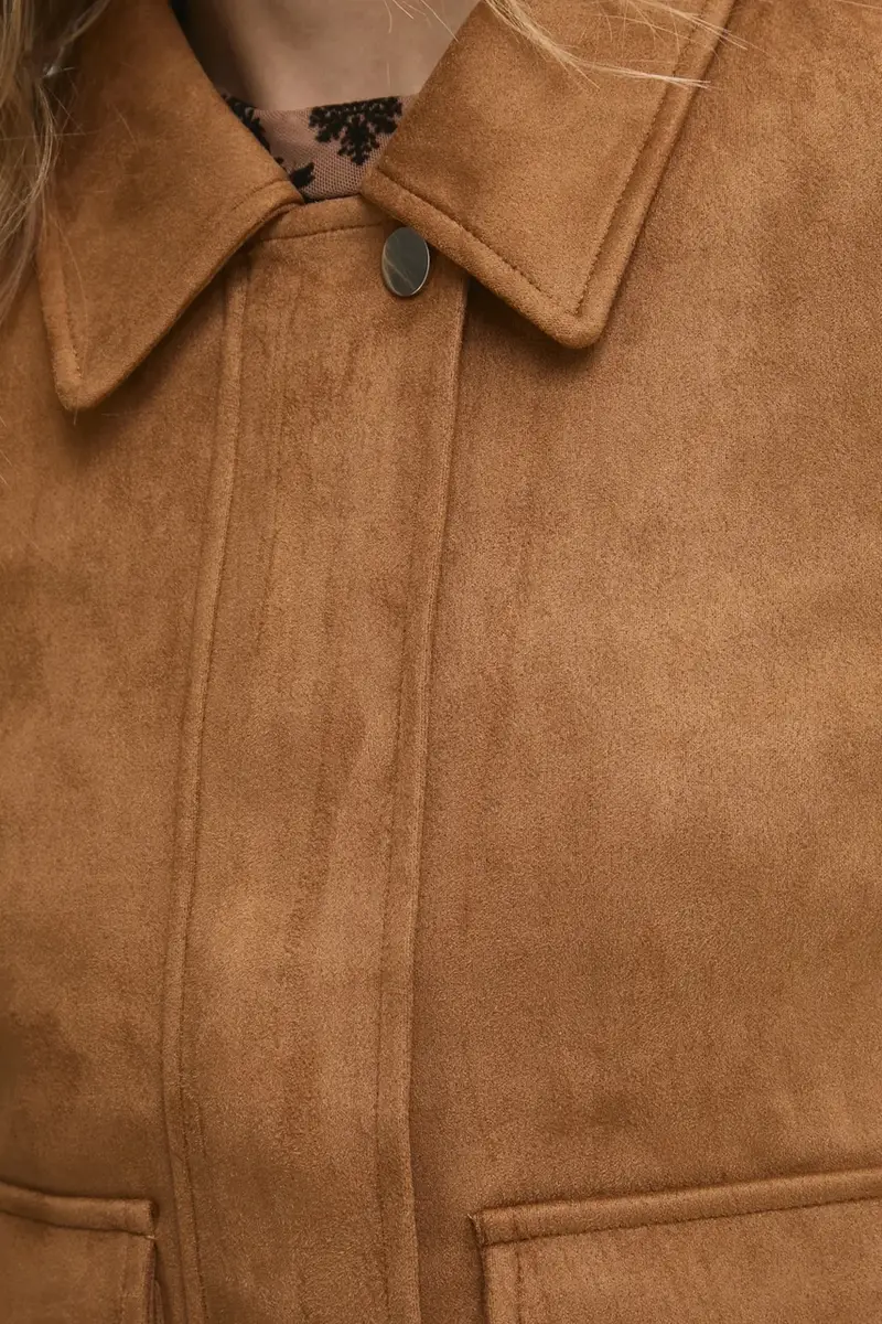 giacca donna colore marrone miniatura 5