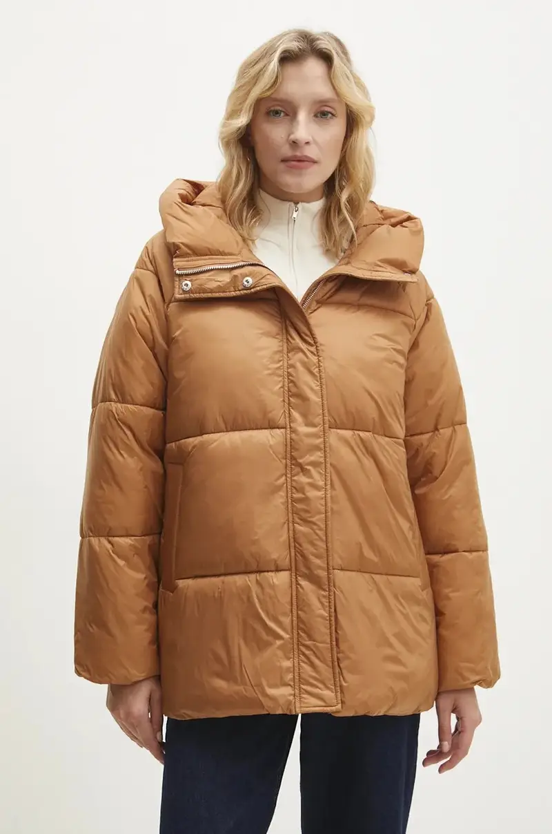 giacca donna colore marrone miniatura 4