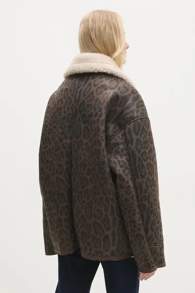 giacca donna colore marrone miniatura 3