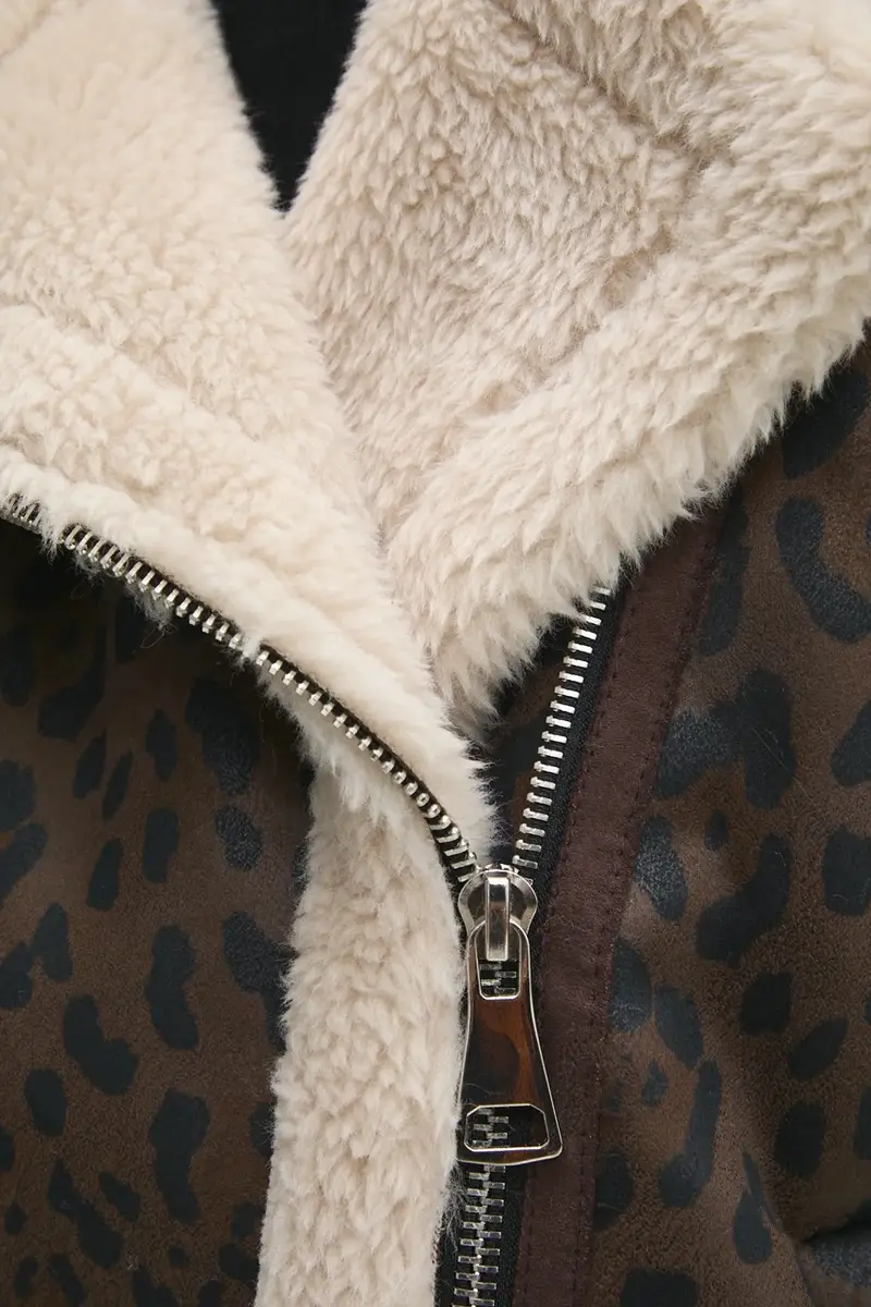 giacca donna colore marrone miniatura 5