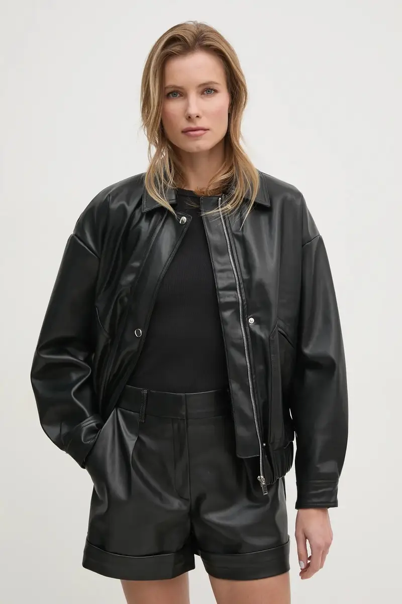 giacca donna colore nero miniatura 2