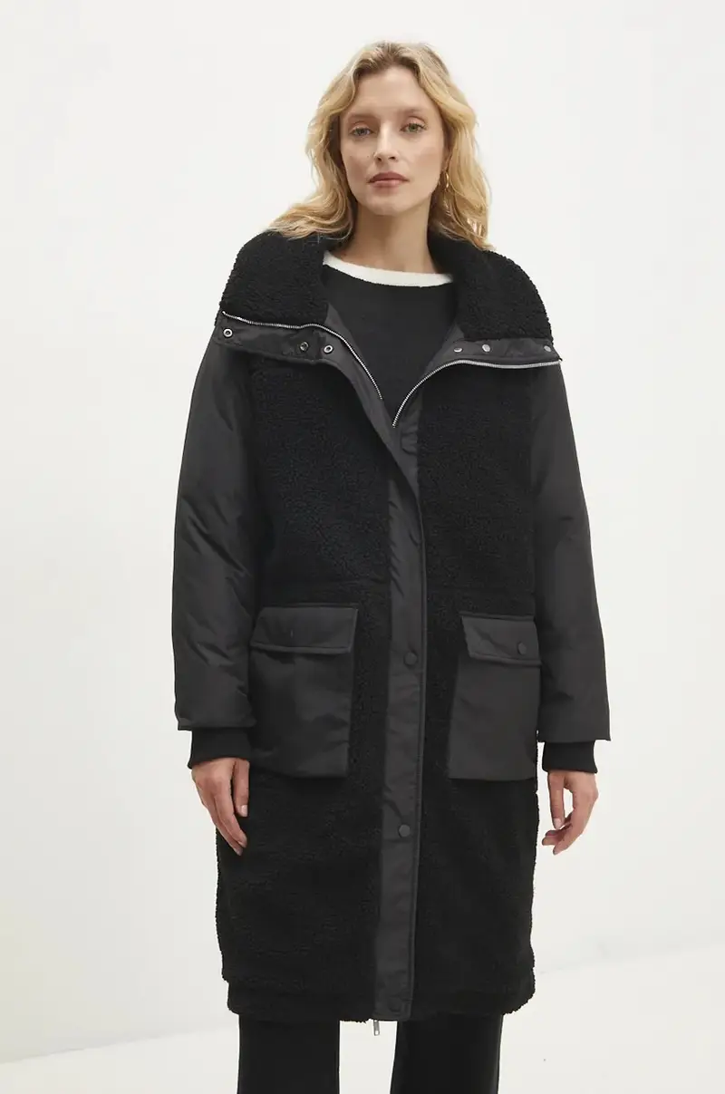 giacca donna colore nero miniatura 3