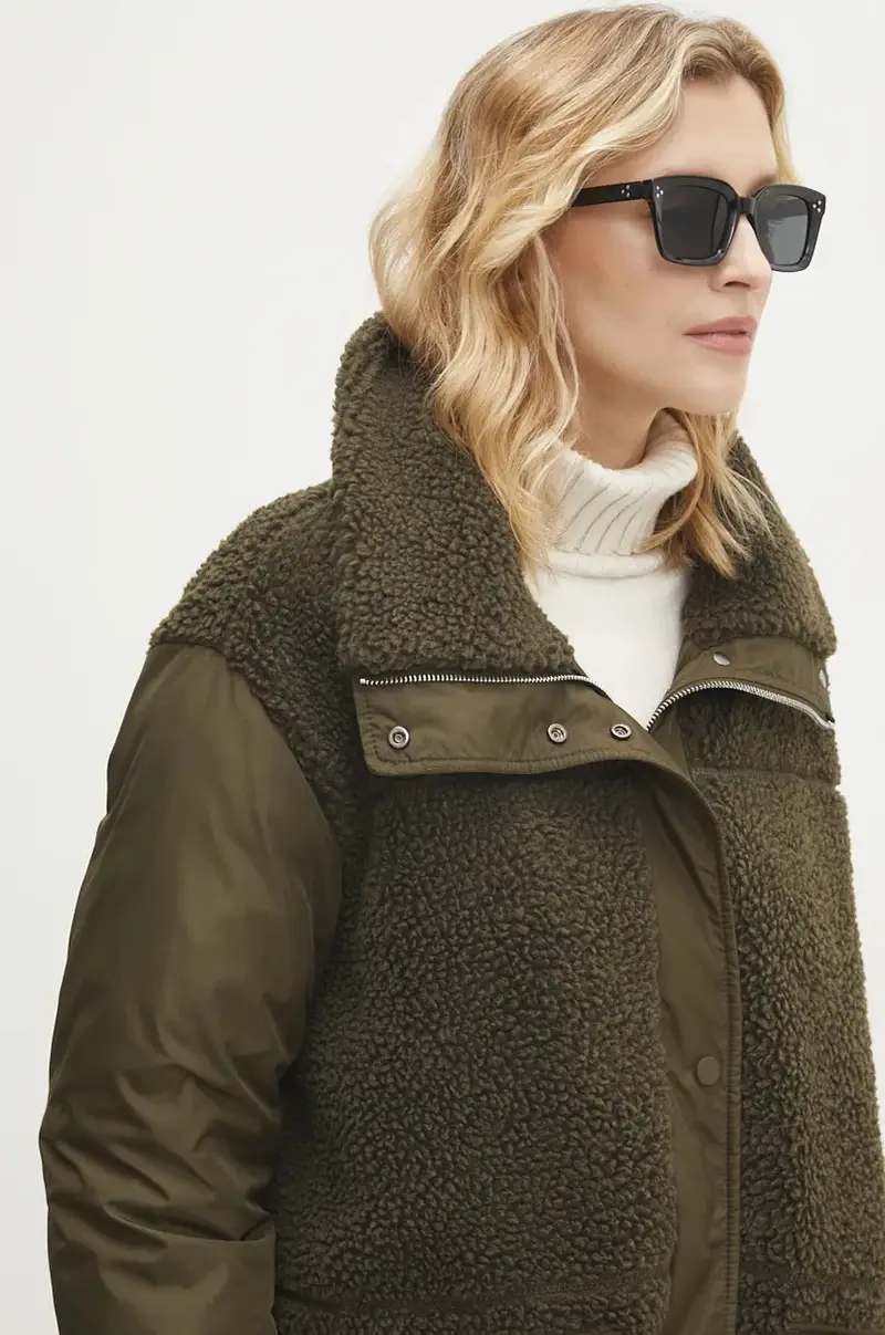 giacca donna colore verde miniatura 5