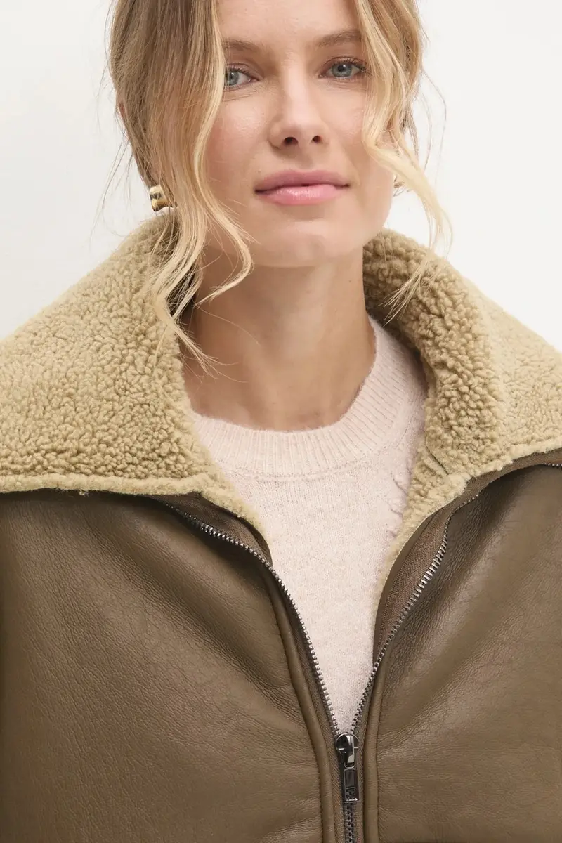 giacca donna colore verde miniatura 4