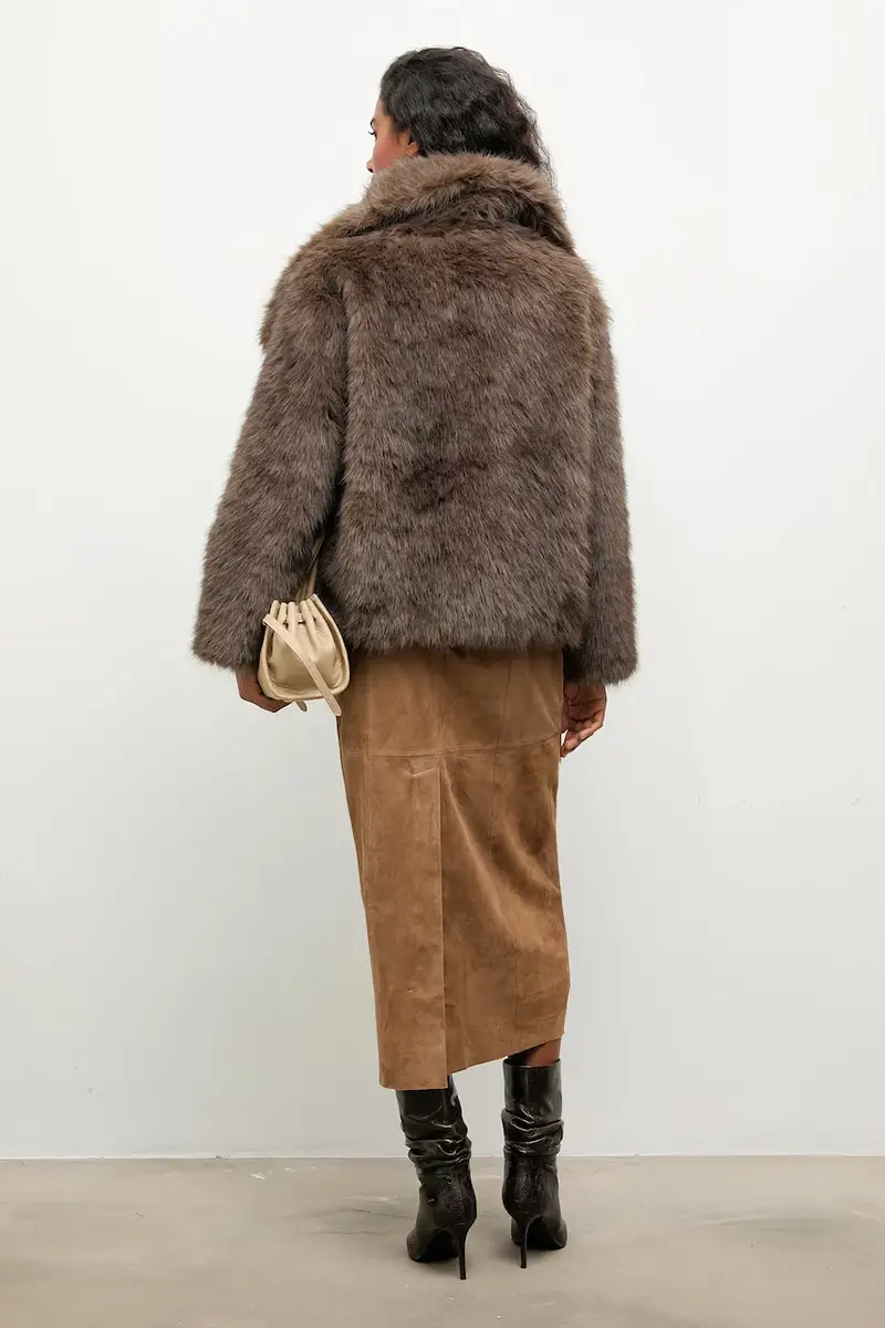 giacca Marrone miniatura 3