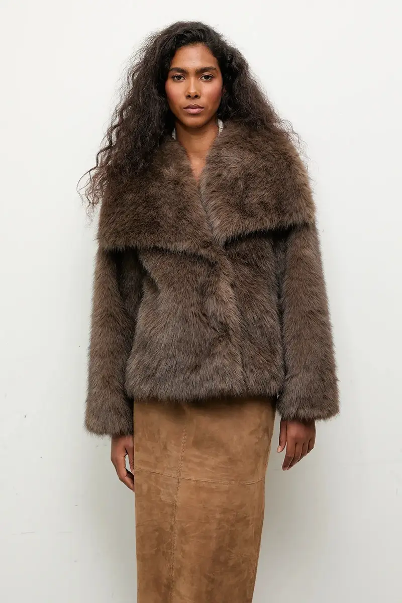 giacca Marrone miniatura 4