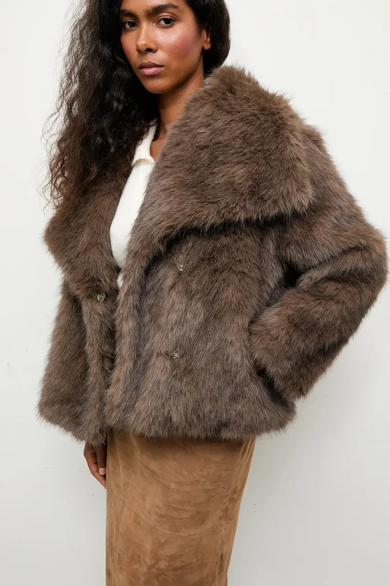 giacca Marrone miniatura 5