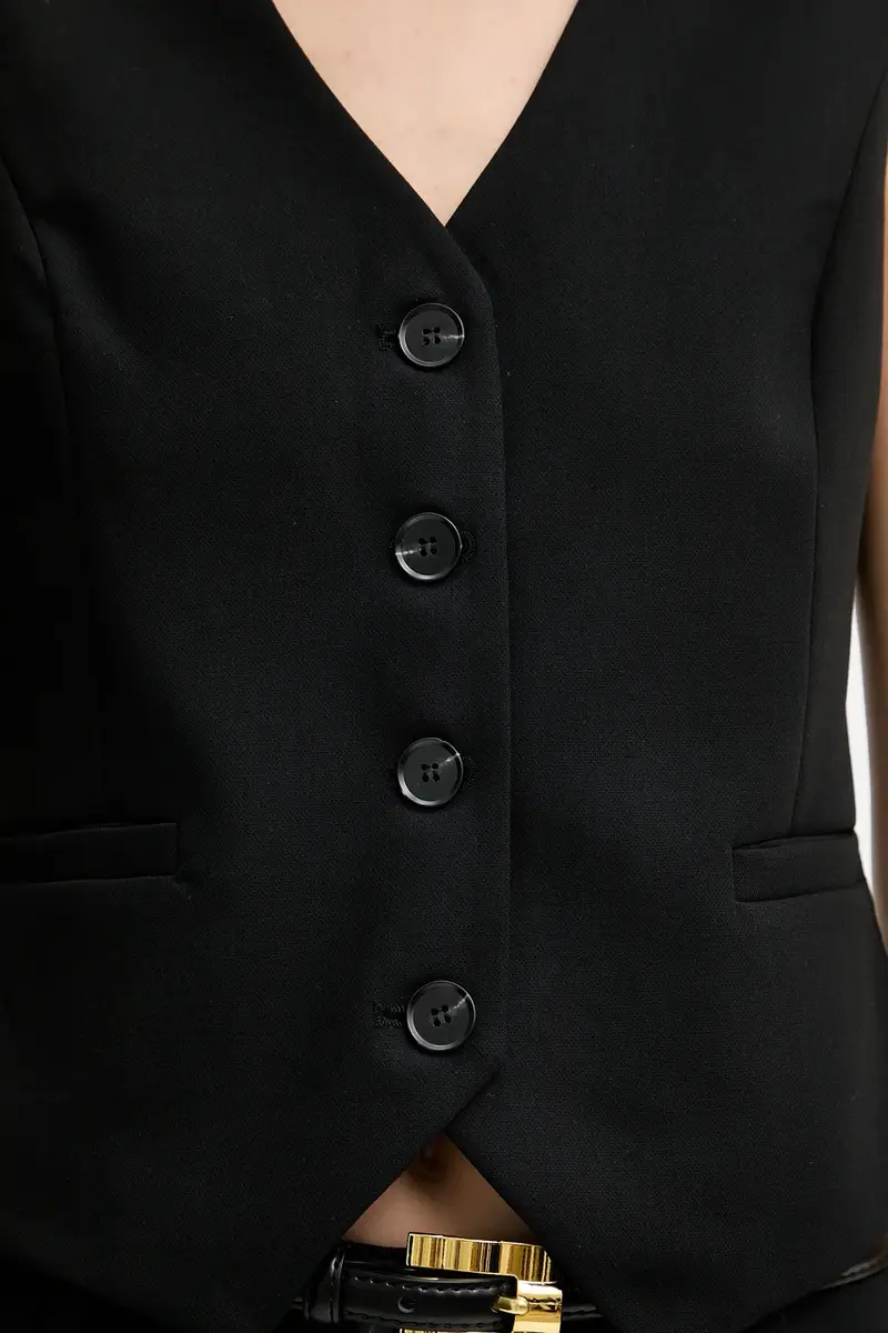 gilet colore nero miniatura 5