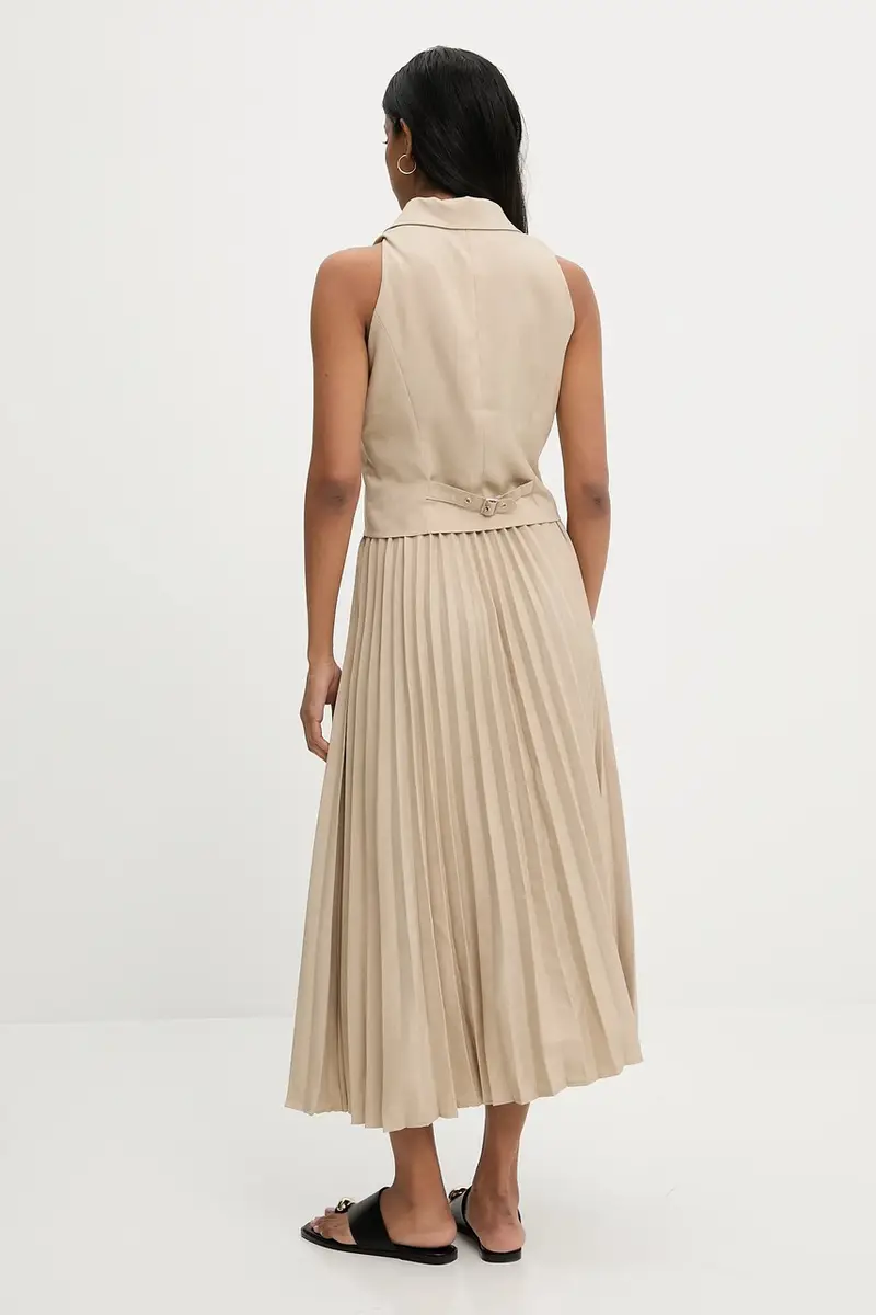 Answear.LAB Gilet Donna Beige 3575583 miniatura 4